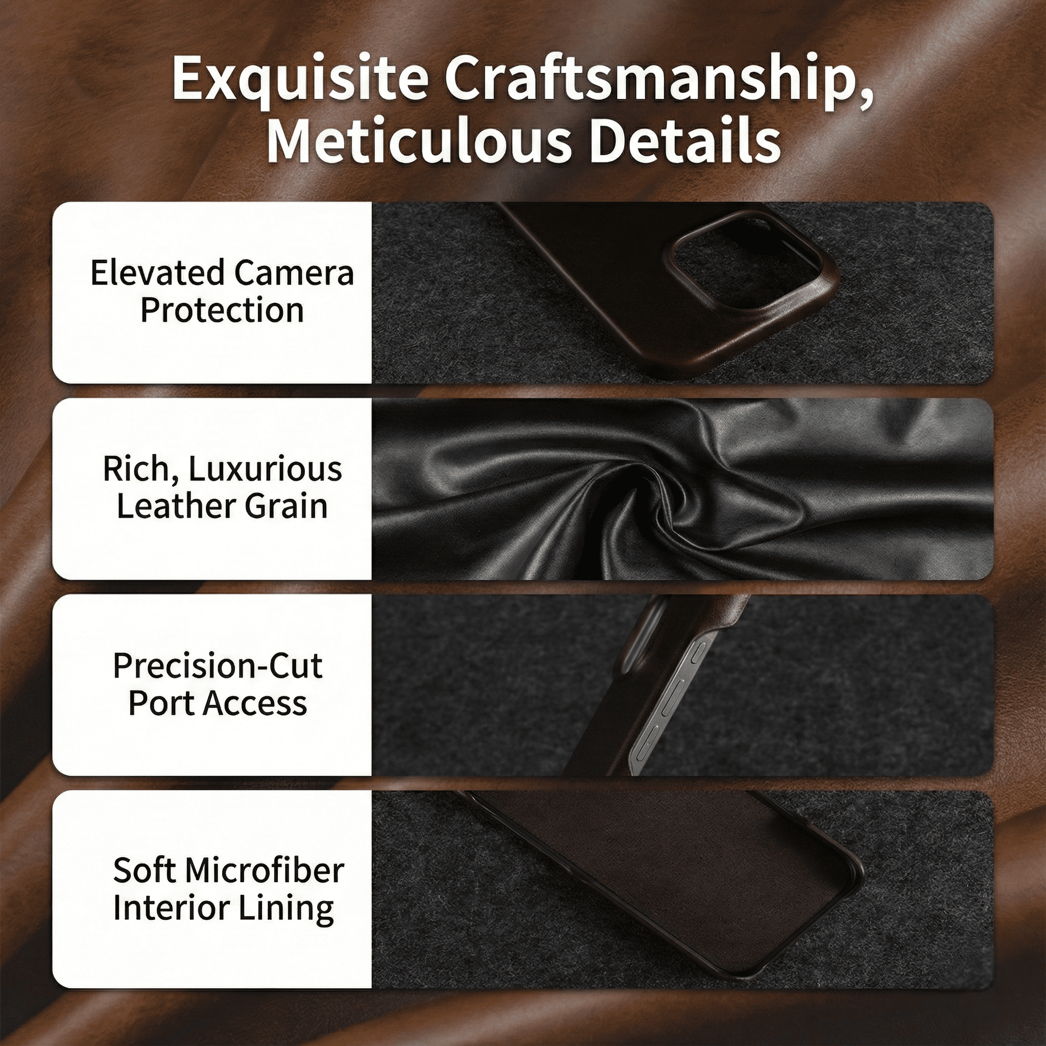 Bologna Vintage - Leather Case