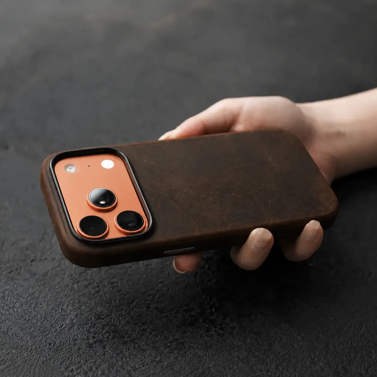 Ferrara Mastrotto Crazy Horse - Leather Case Capini Firenze