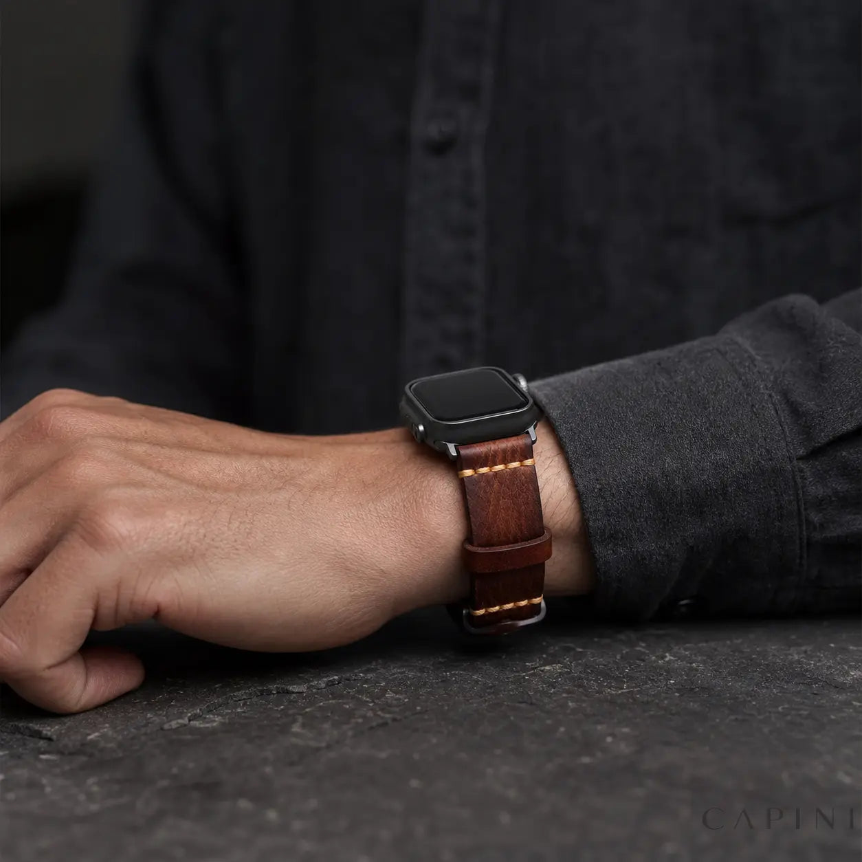 Livorno Vintage Cowhide - Apple Watch Strap Capini Firenze