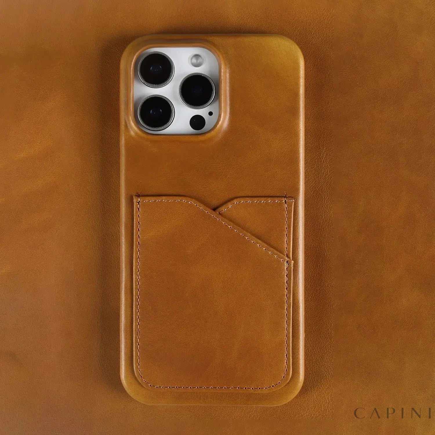 Treviso Waxed Cowhide - Card Slot Case