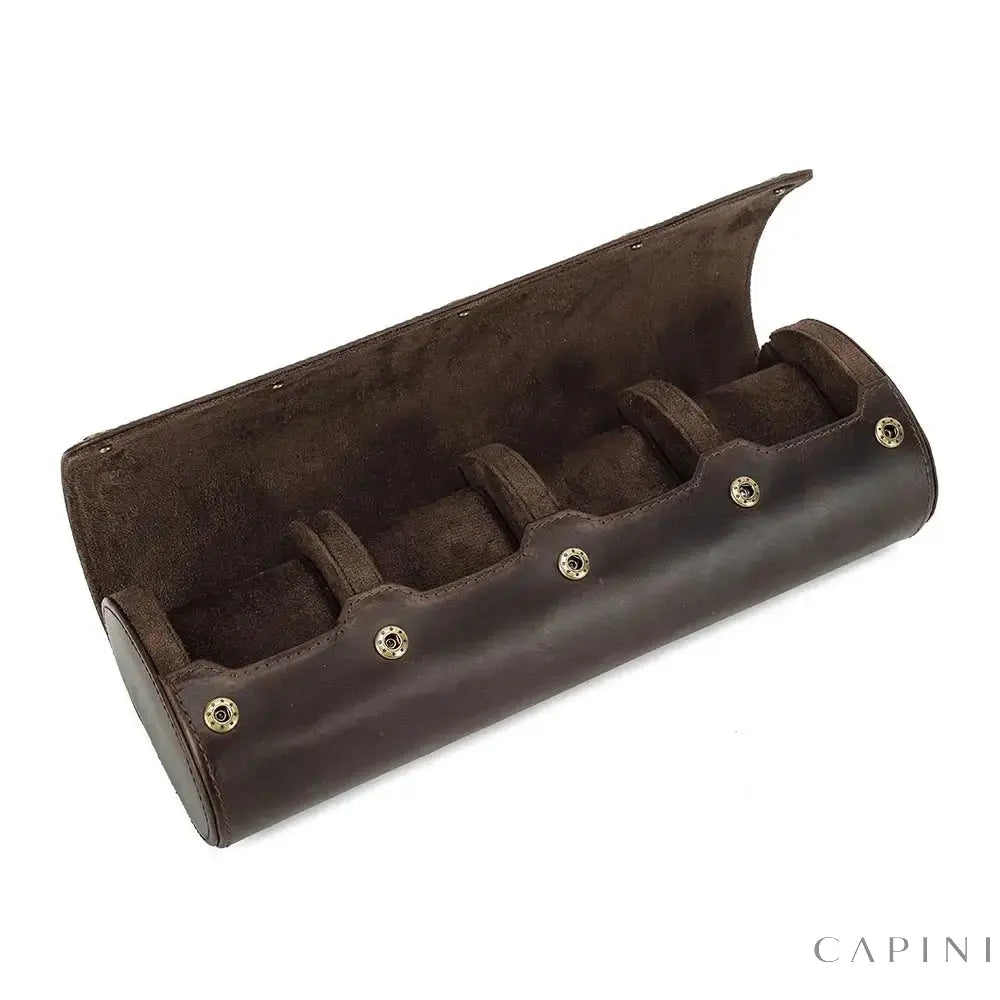 Brindisi Crazy Horse - Watch Roll Case Capini Firenze