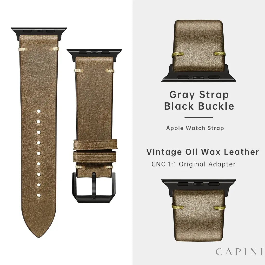 Trieste oljevax - Apple Watch-armband