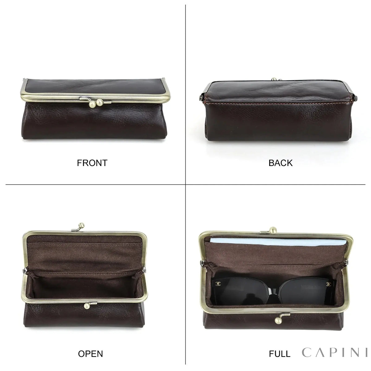 Amalfi Kiss-Lock - Sunglasses Case Capini Firenze