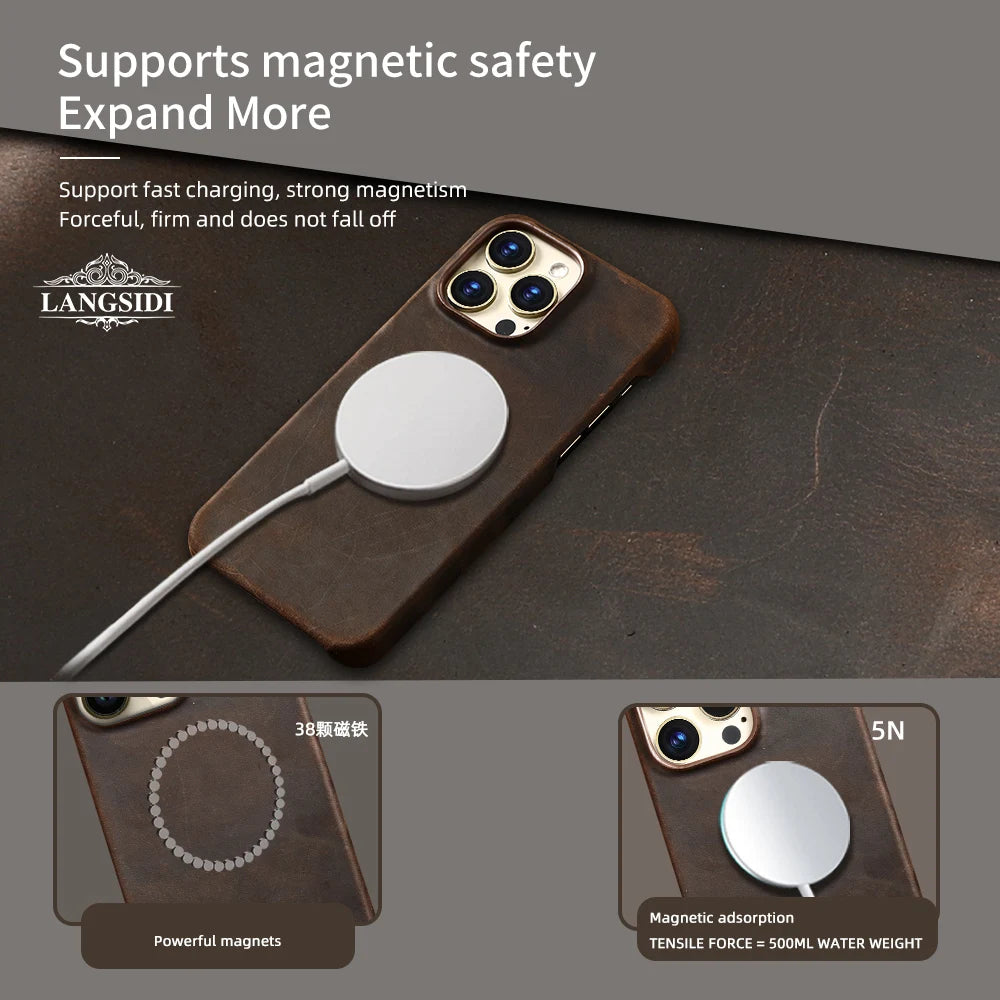 Parma Pull-Up - Leather Case