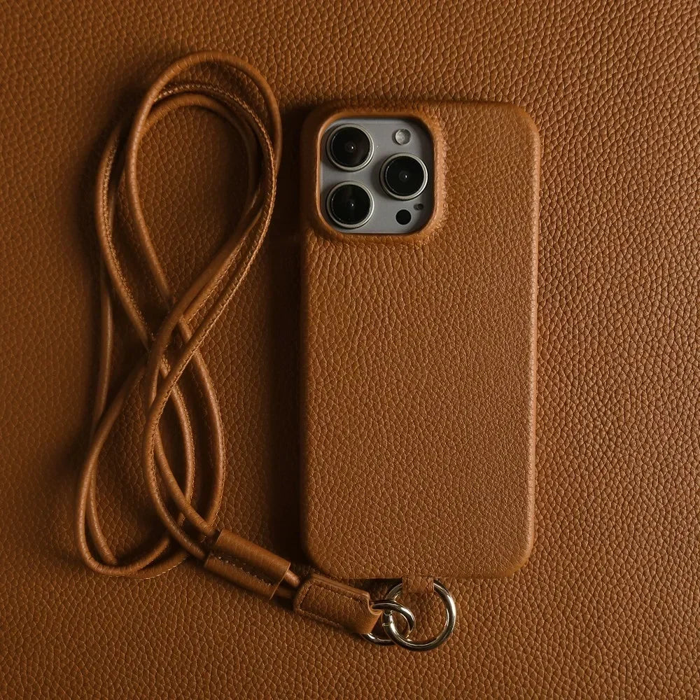 Milano Lanyard - Leather Case