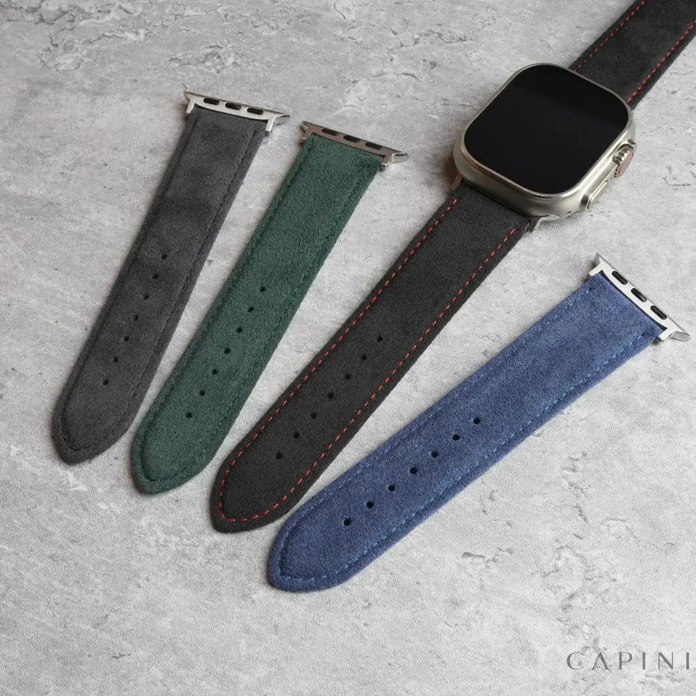 Monza Alcantara - Apple Watch Strap Capini Firenze