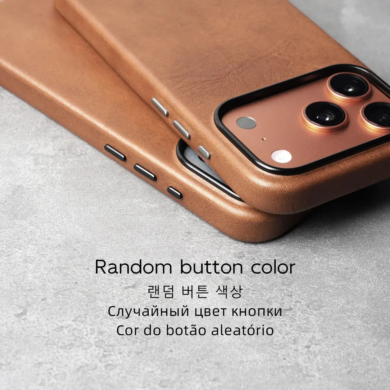 YMW Handmade Italian Genuine Leather Case for iPhone 17 16 15 Pro Max Magnetic Luxury Business Retro Cow Phone Cover - Capini Firenze