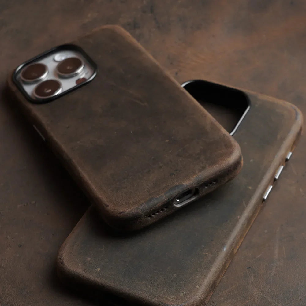 Ferrara Mastrotto Crazy Horse - Leather Case
