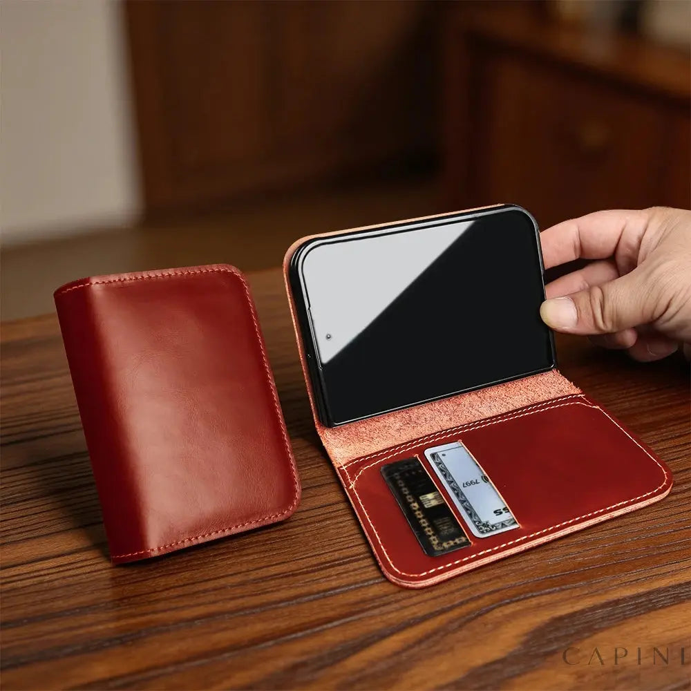 Torino Oil-Wax - iPhone Duo Wallet Case