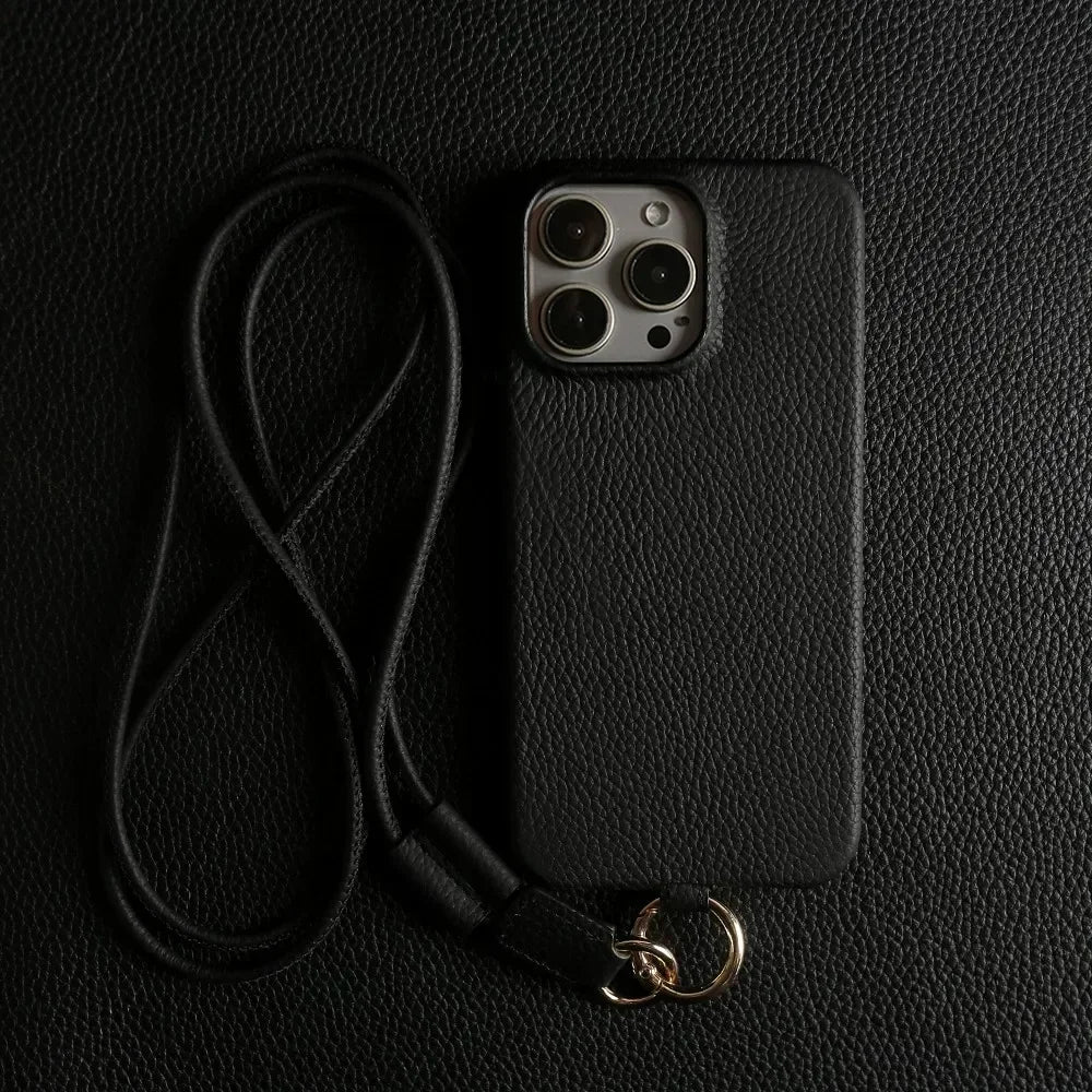Milano Lanyard - Leather Case
