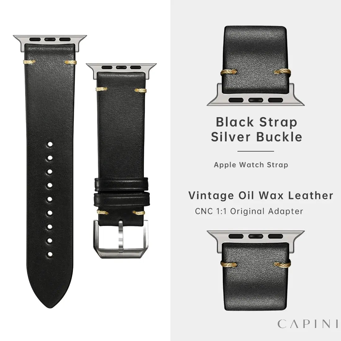 Trieste oljevax - Apple Watch-armband