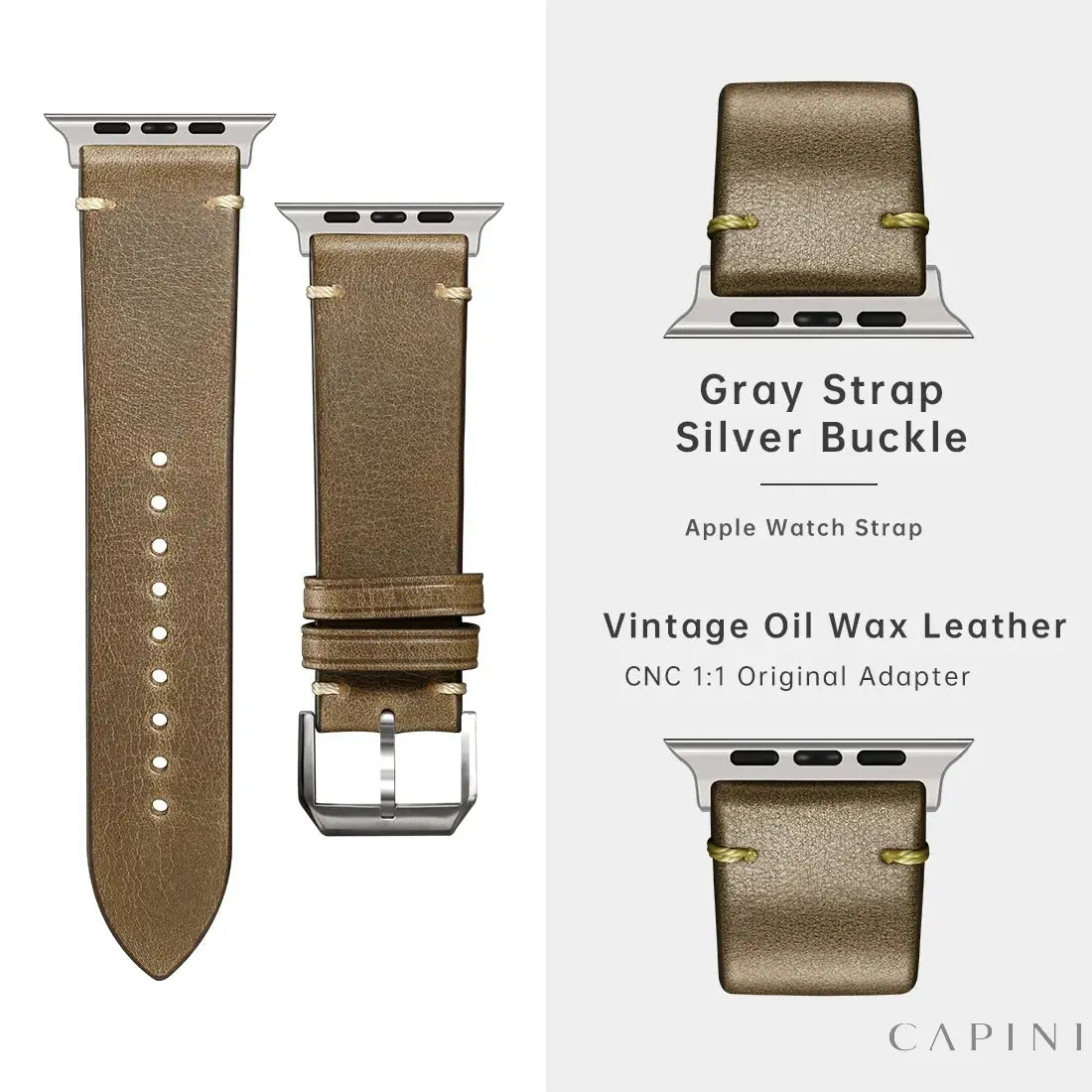 Trieste oljevax - Apple Watch-armband