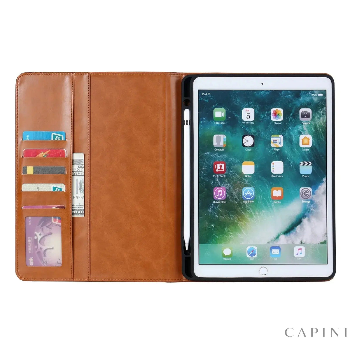 Varese Vegan Leather - iPad Card Folio