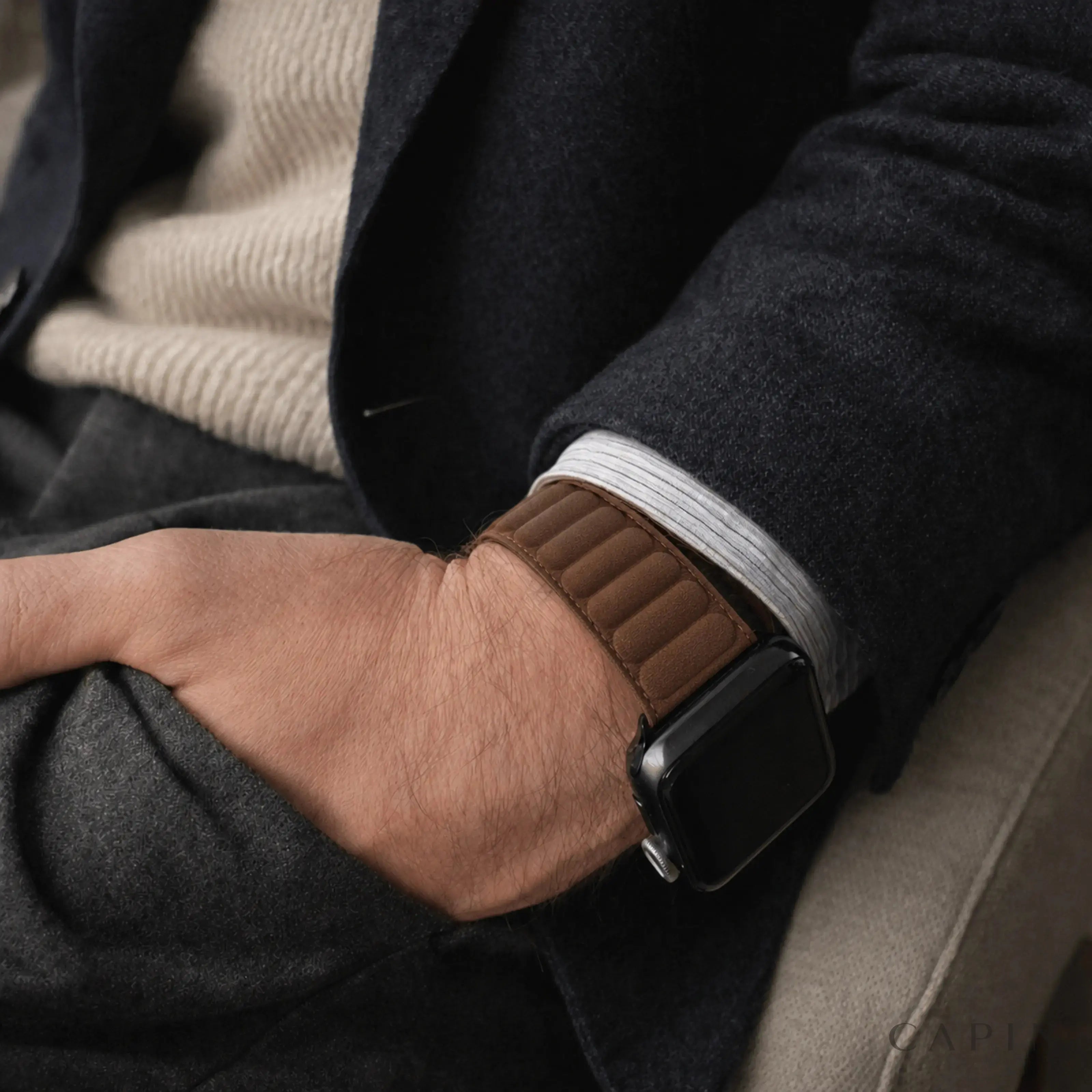 Bergamo Micro-Twill - Magnetic Link Strap Capini Firenze