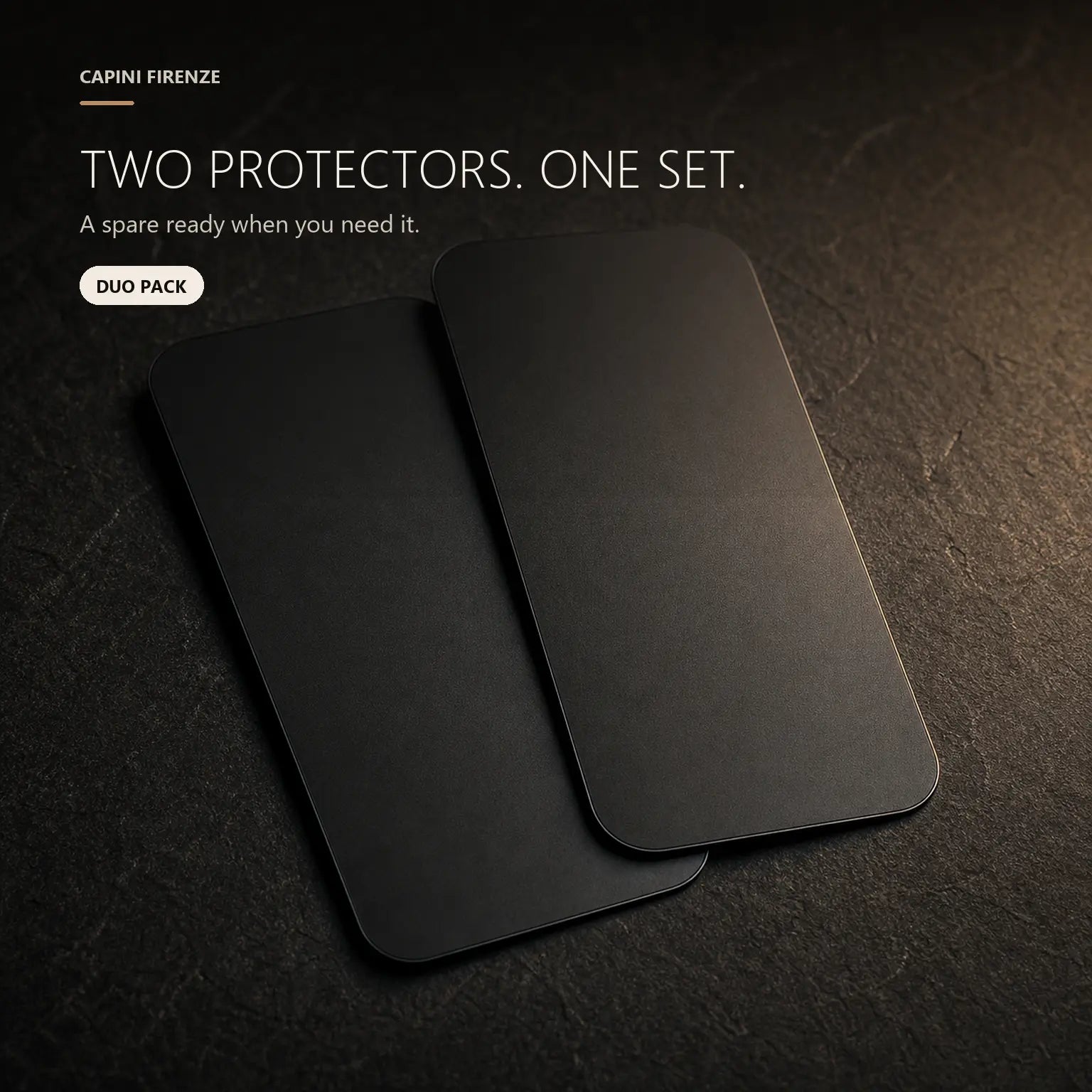 ULTRASHIELD two-protector set | Capini Firenze