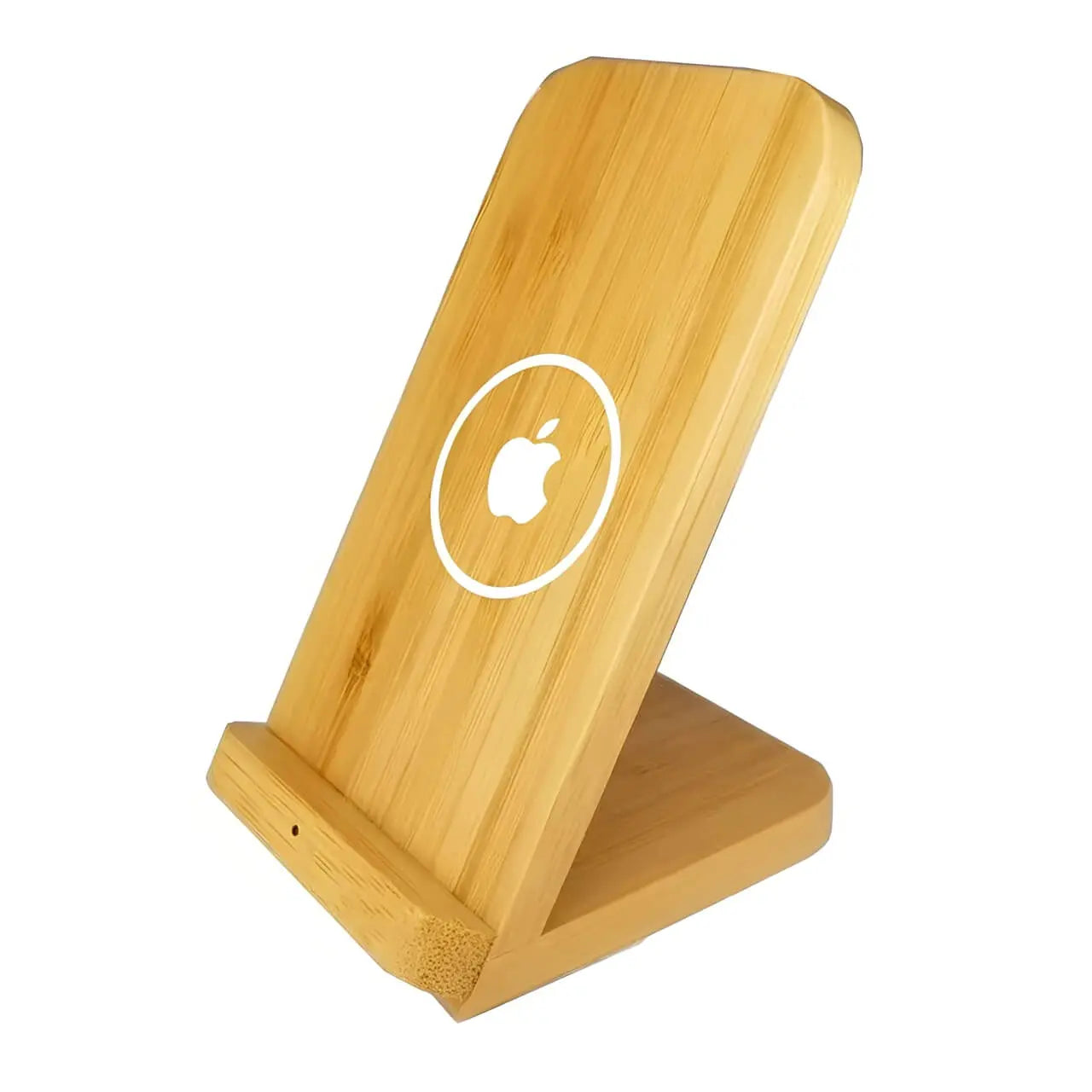 BAMBOO MAGSAFE STAND WITH WIRELESS CHARGING Capini Firenze