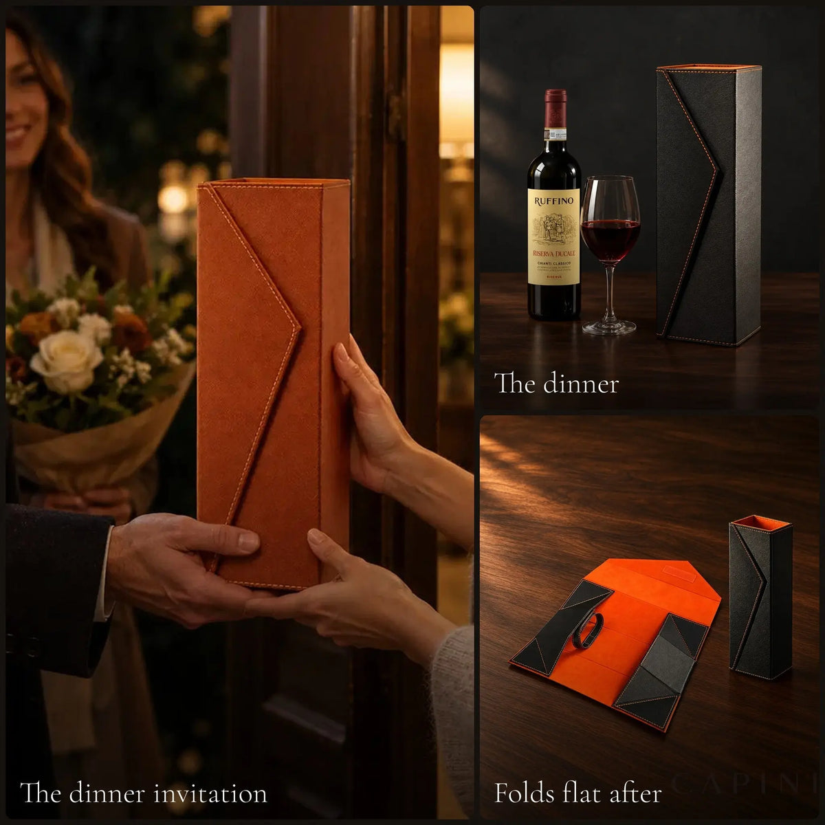 The Radda for every occasion: scenes of the same piece at dinner, as a gift and more
