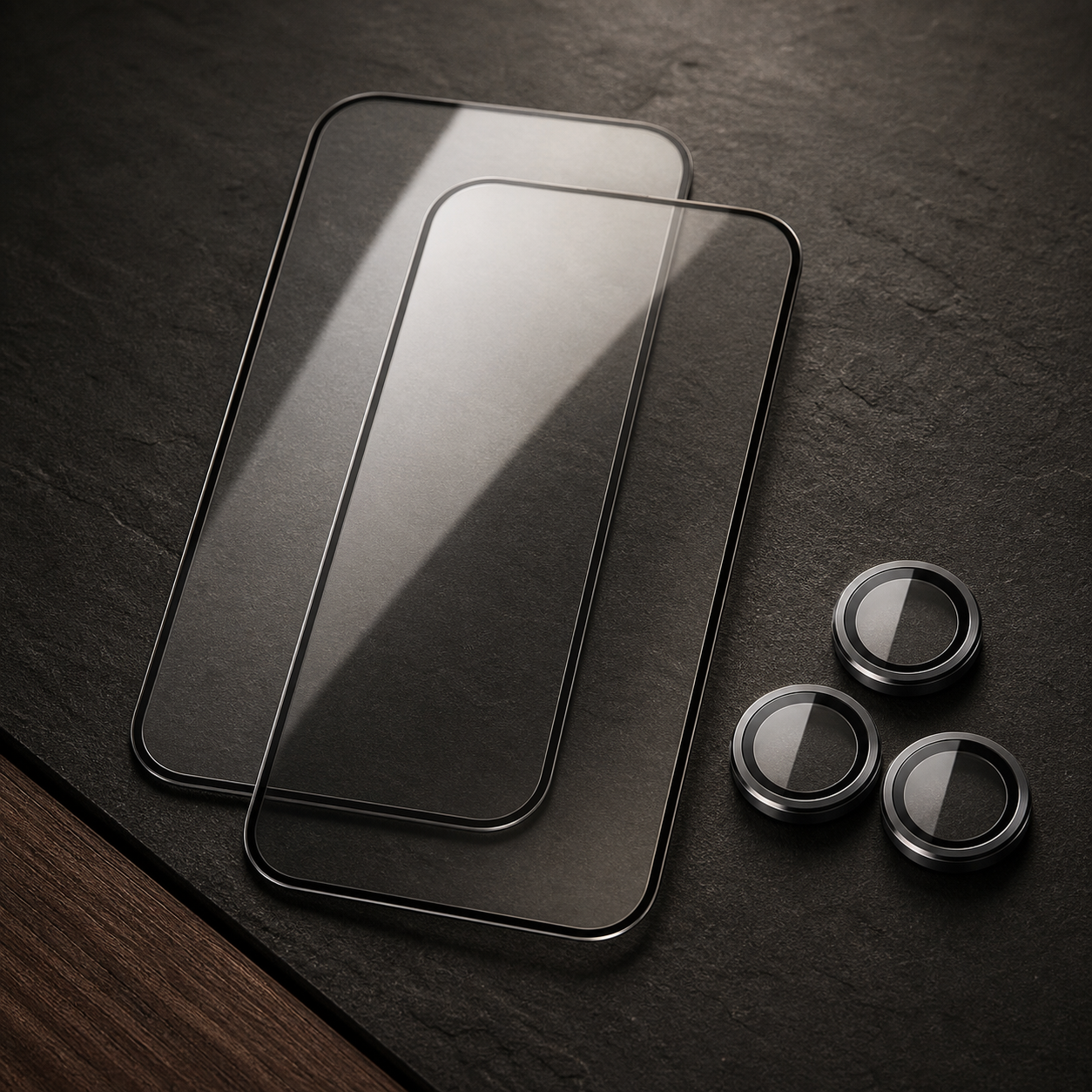 Capini Firenze tempered-glass screen and camera lens protectors