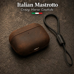 Ferrara Mastrotto Crazy Horse Cowhide – AirPods Leather Case