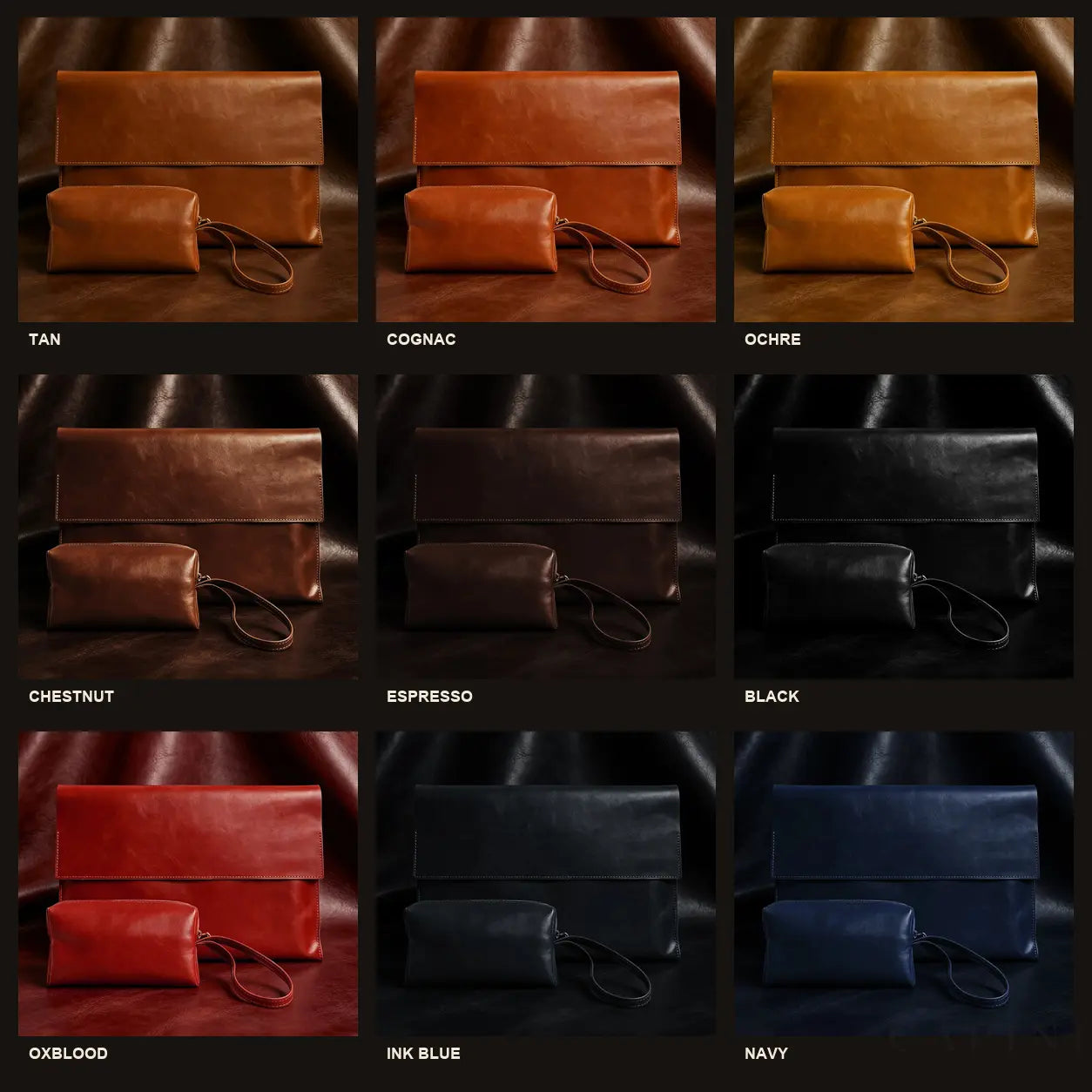 Ancona two-piece travel set in nine available colours