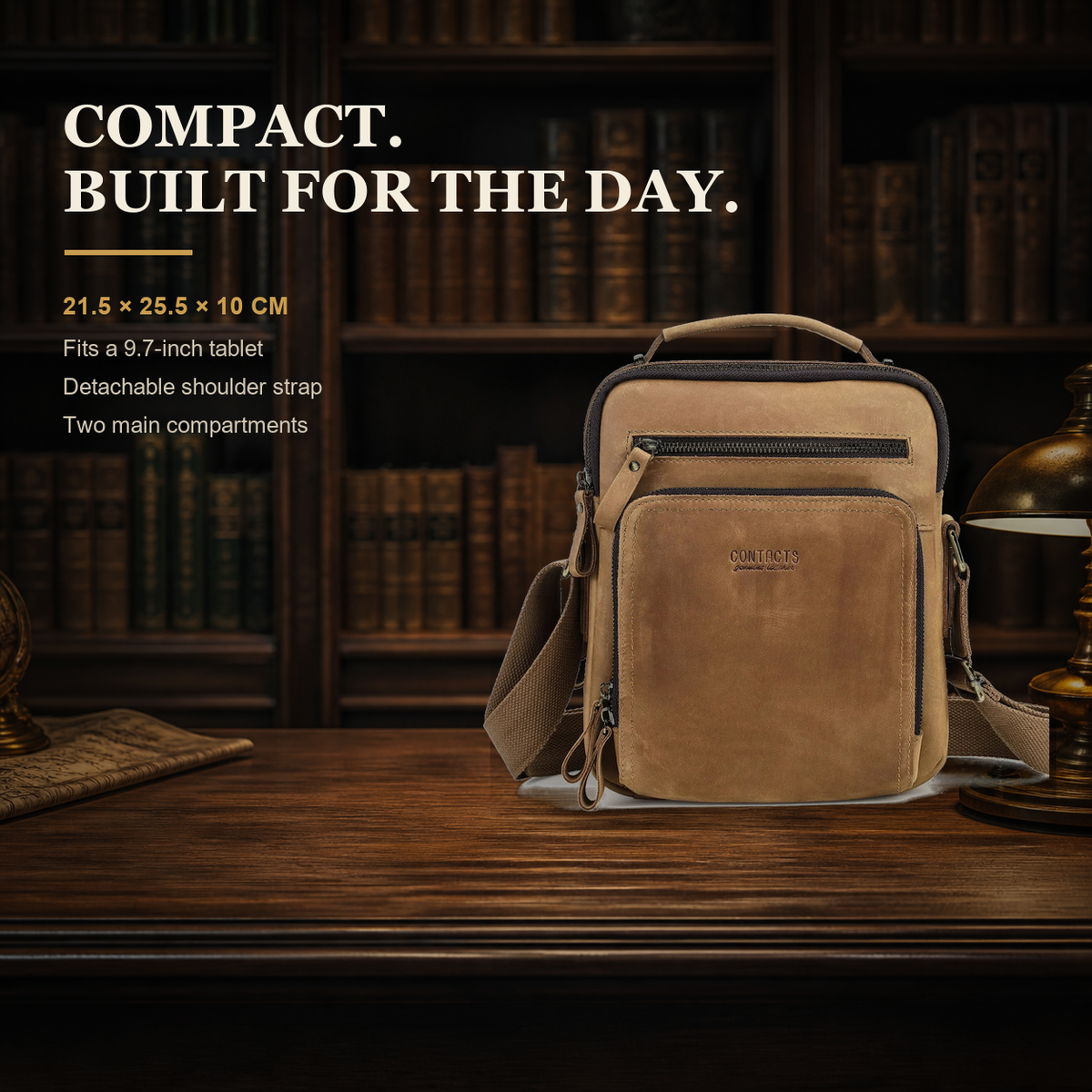 Volterra messenger bag dimensions and everyday carrying features