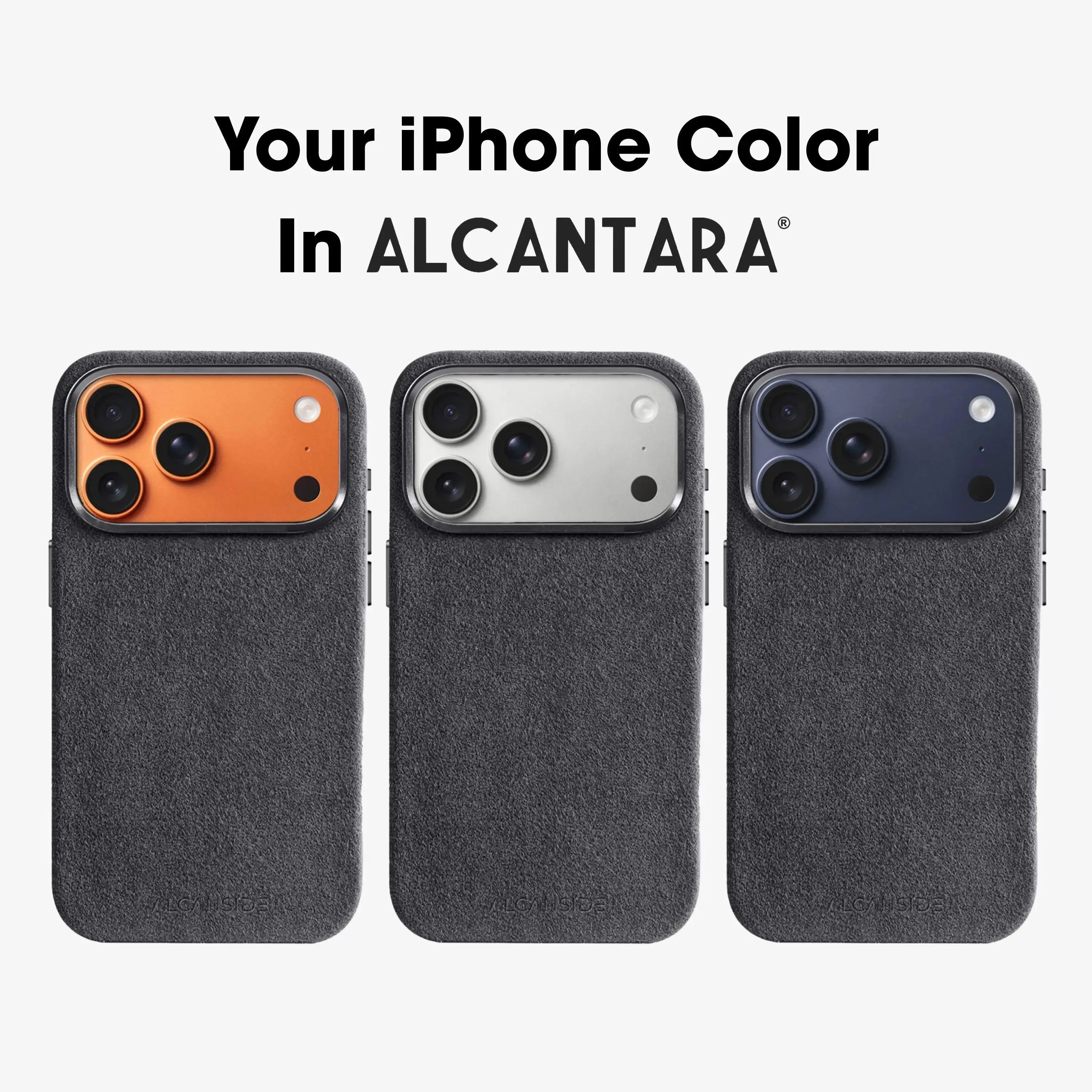 Imola GT Black - Alcantara Case - Capini Firenze
