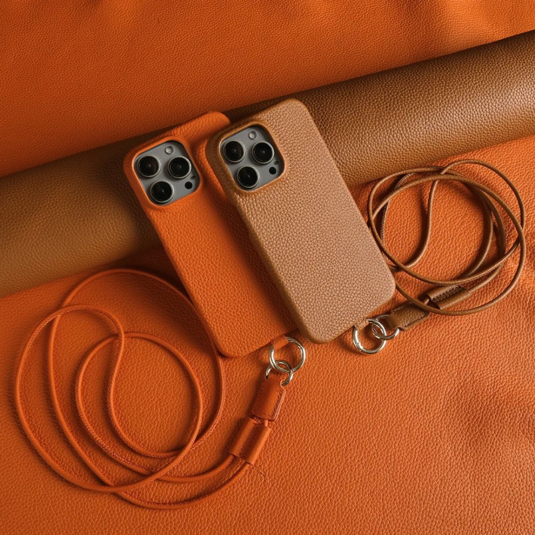 Milano Lanyard - Leather Case