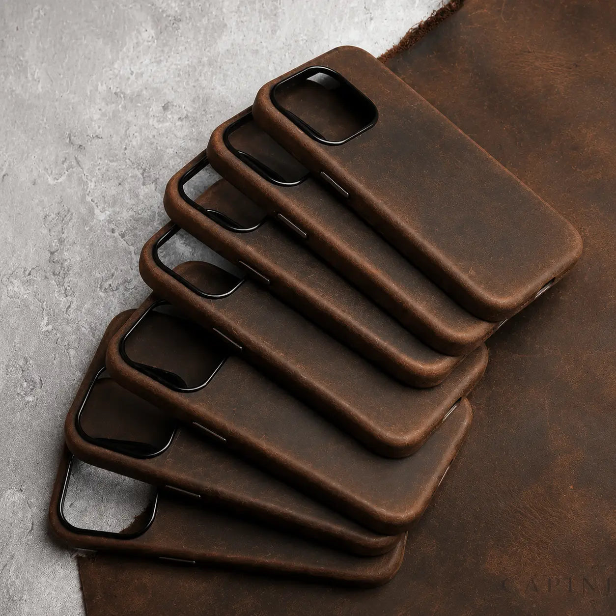 Ferrara Mastrotto Crazy Horse - Leather Case Capini Firenze