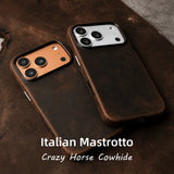 Ferrara Mastrotto Crazy Horse - Leather Case Capini Firenze