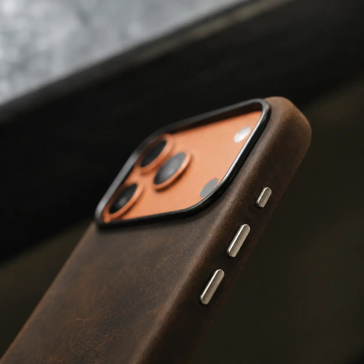Ferrara Mastrotto Crazy Horse - Leather Case Capini Firenze