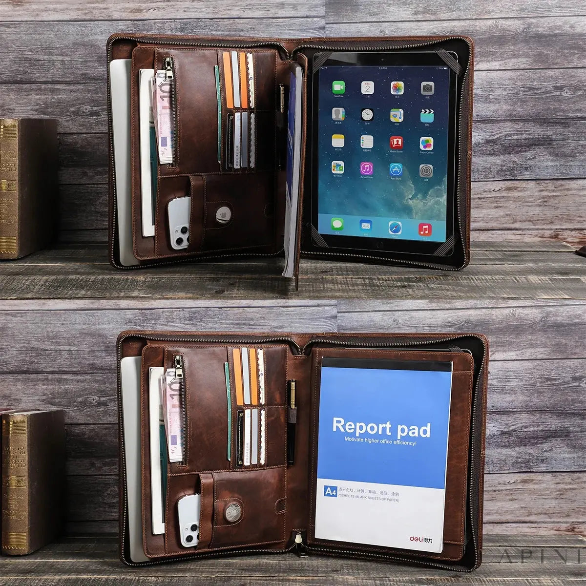 Macerata Oil-Wax - Leather Padfolio