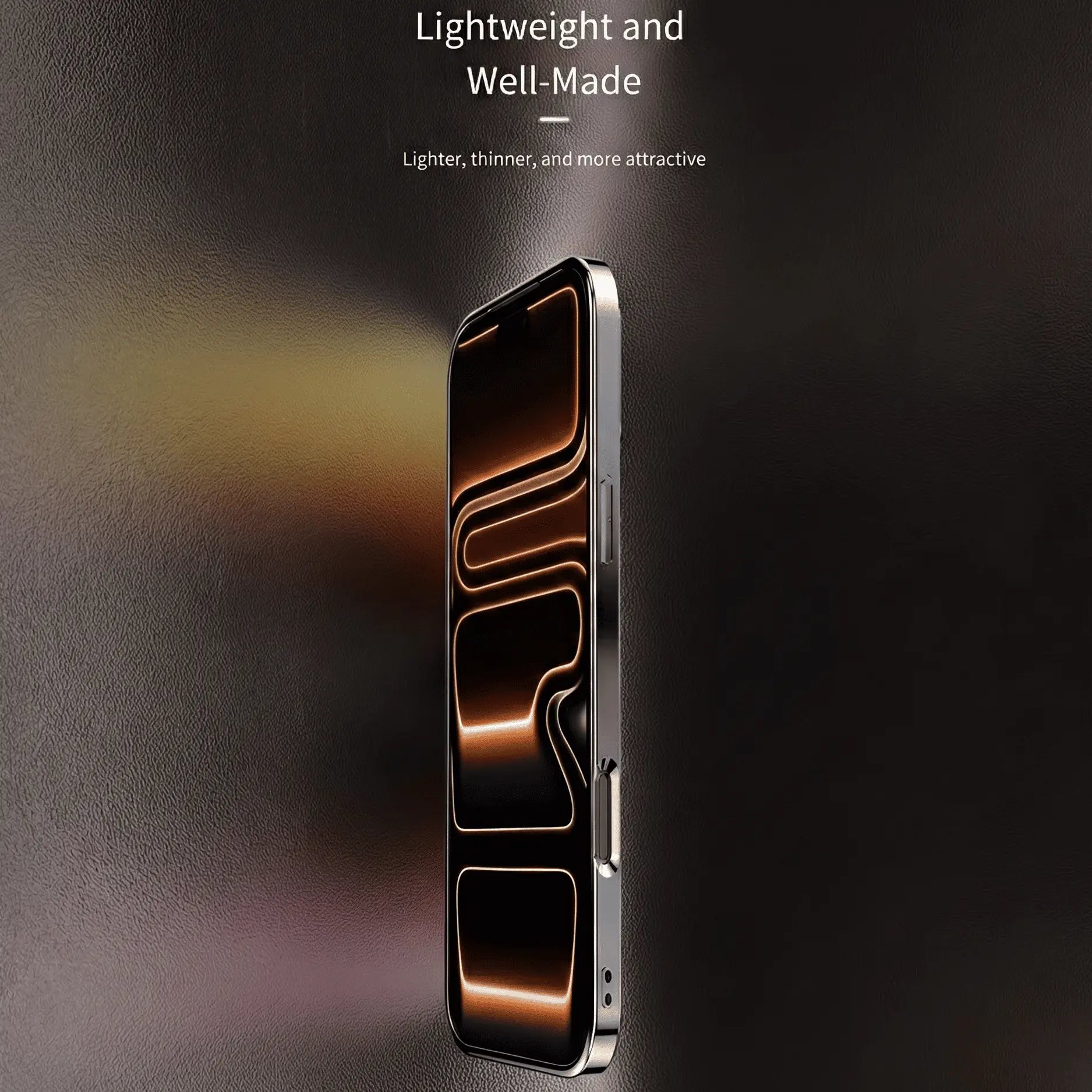 Portofino Slim Frame – Leather Case - Capini Firenze