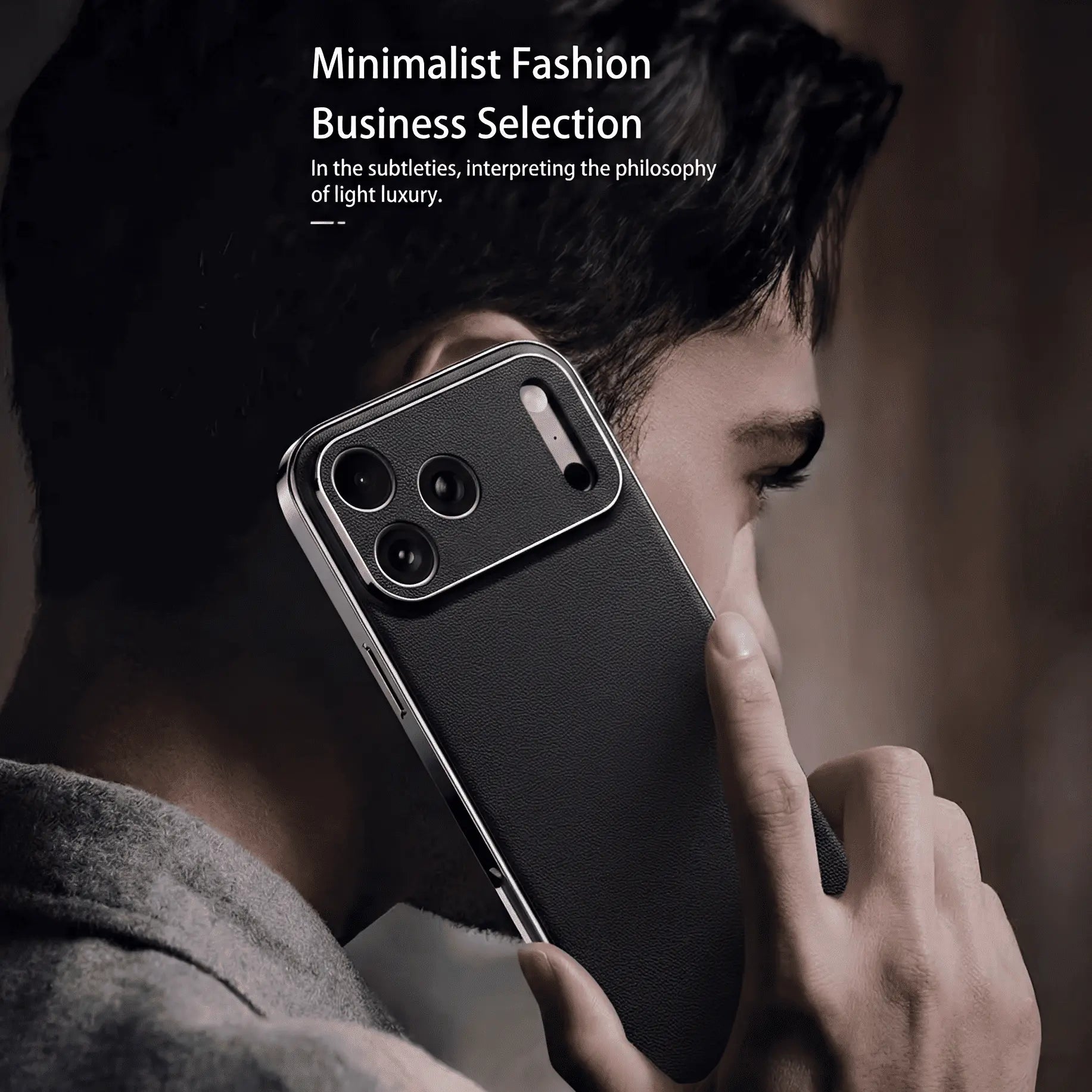 Portofino Slim Frame – Leather Case - Capini Firenze