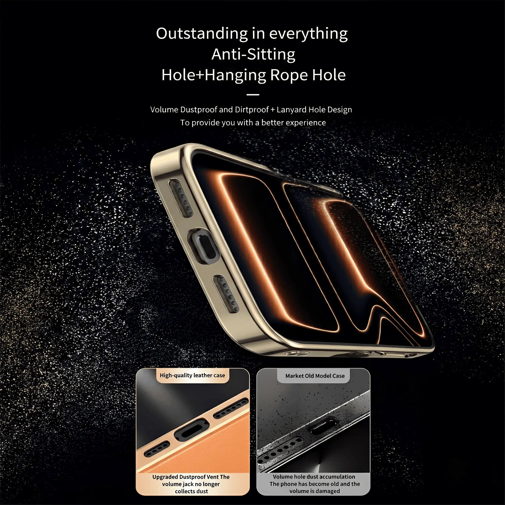 Portofino Slim Frame – Leather Case - Capini Firenze