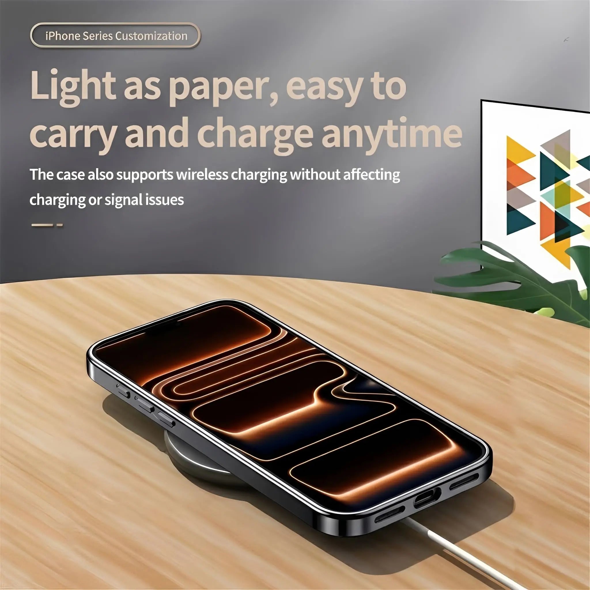 Portofino Slim Frame – Leather Case - Capini Firenze