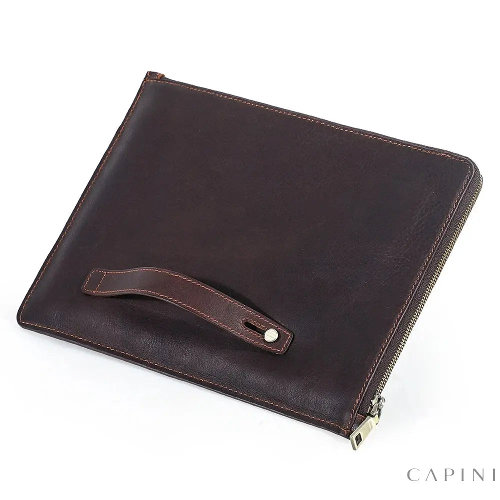 Tolentino Oil-Wax - iPad Zip Folio