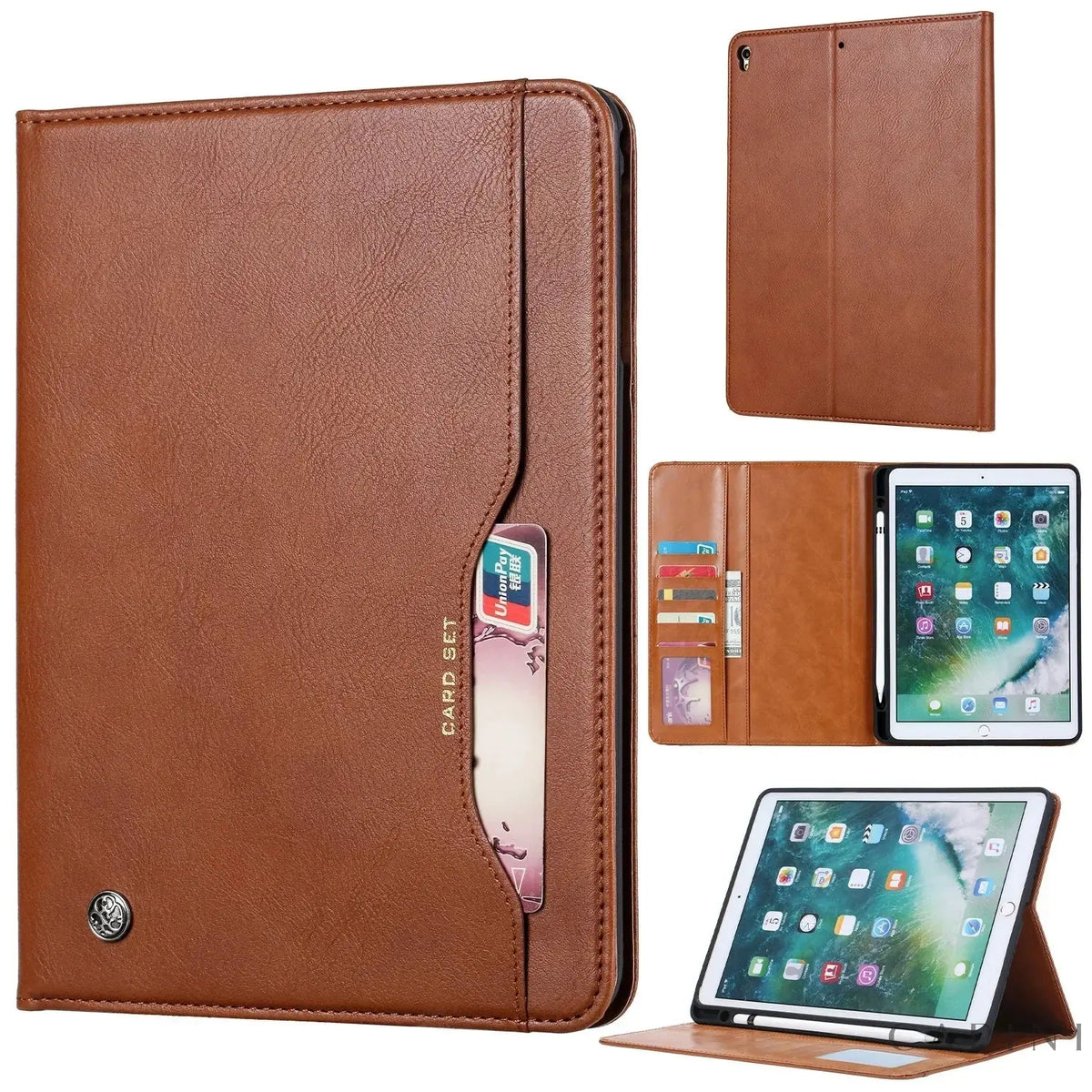 Varese Vegan Leather - iPad Card Folio