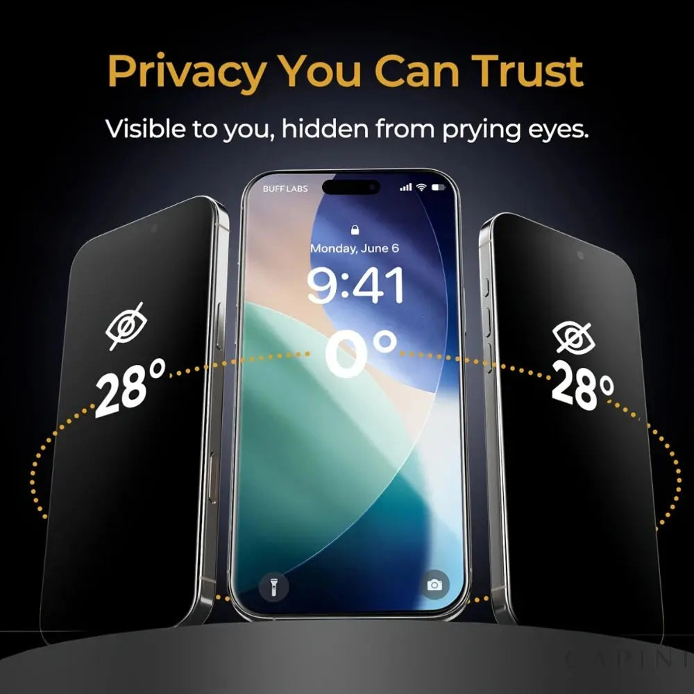 ULTRASHIELD Duo — Anti-Spy Ceramic Screen Protector Capini Firenze