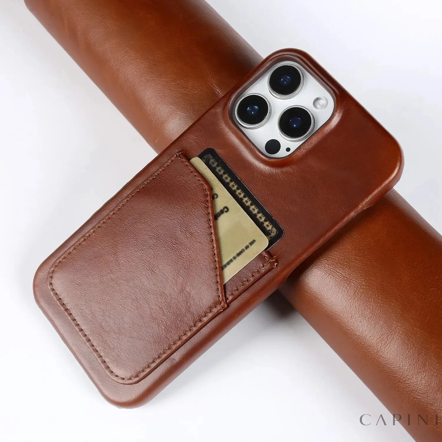Treviso Waxed Cowhide - Card Slot Case