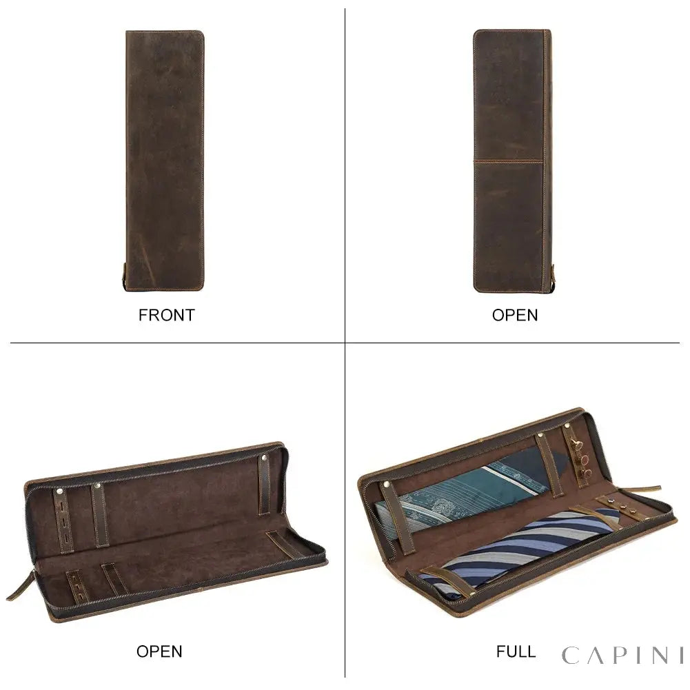 Fermo Nubuck – Tie & Cuff Link Travel Case