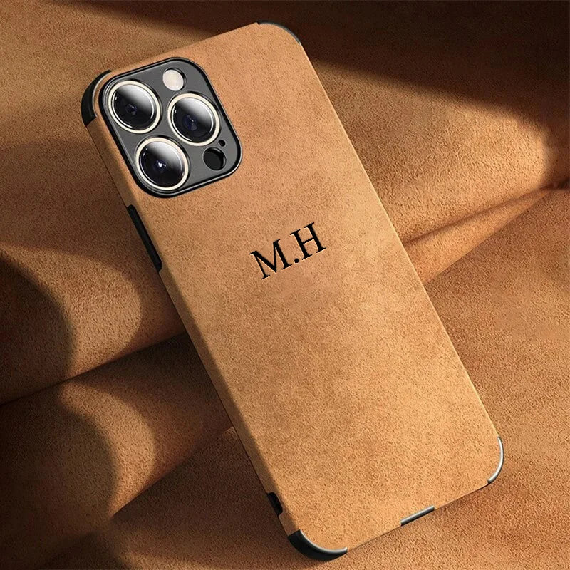 Roma Suede Touch – Signature Monogram Case