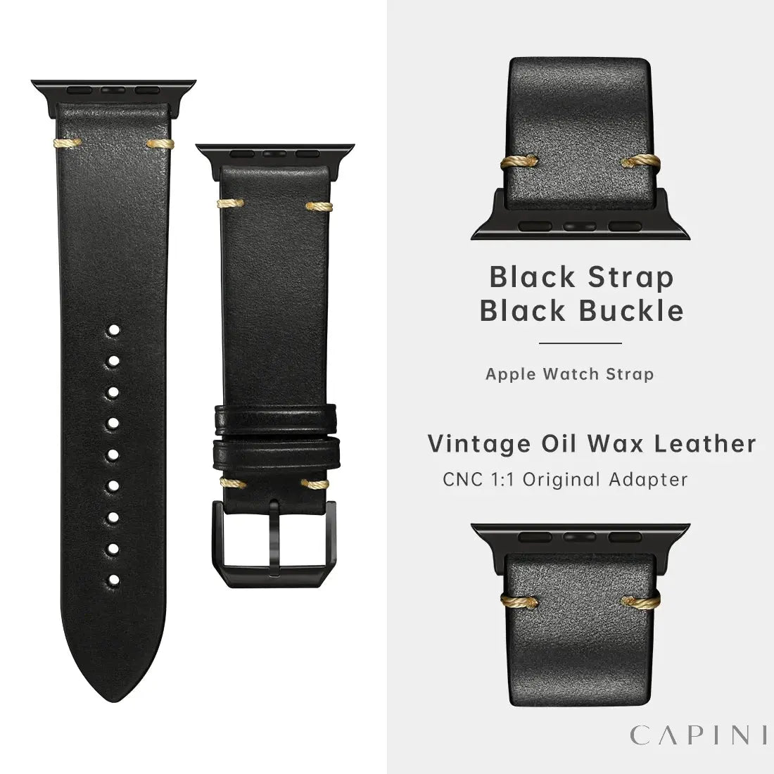 Trieste oljevax - Apple Watch-armband