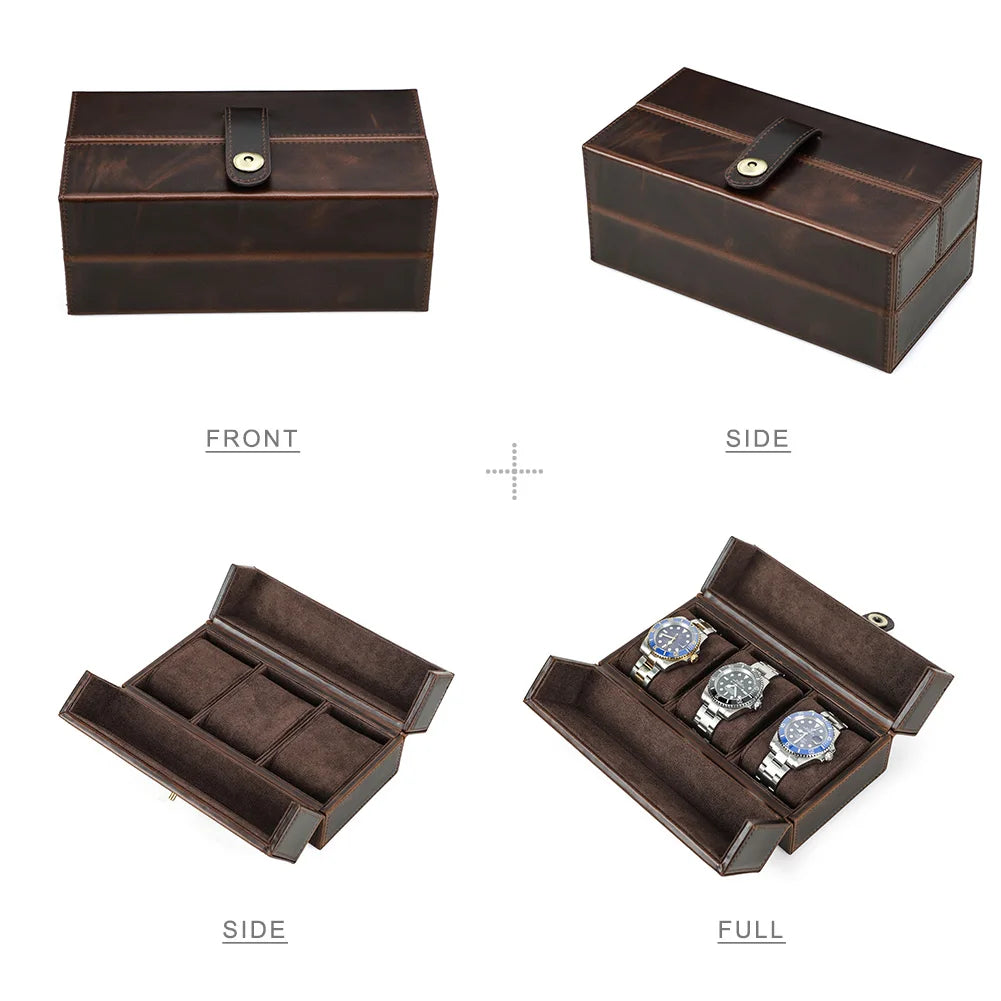 Mantova Crazy Horse - Watch Case