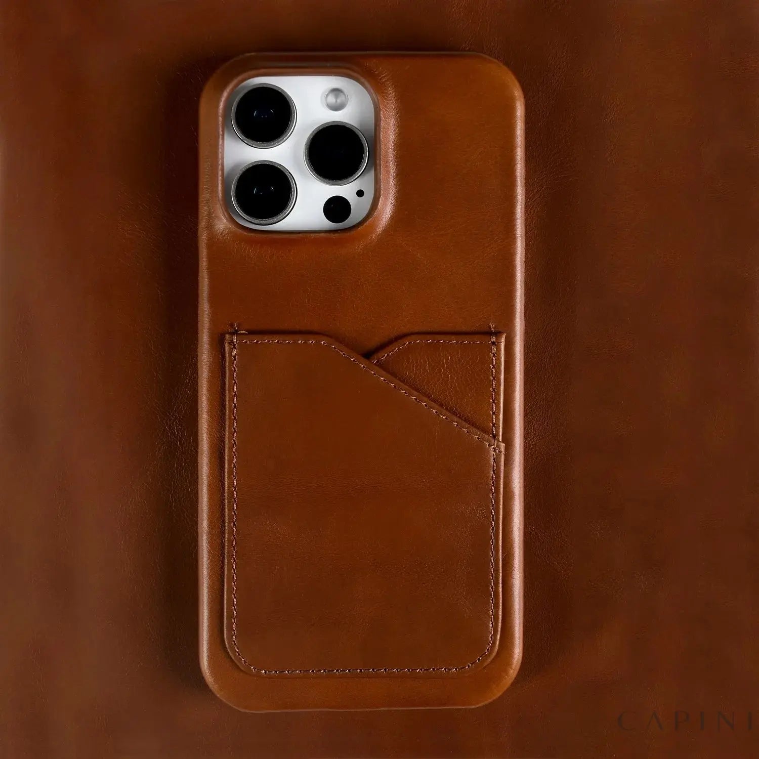 Treviso Waxed Cowhide - Card Slot Case