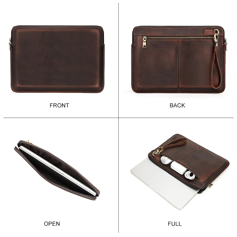 Perugia Crazy Horse - MacBook Sleeve