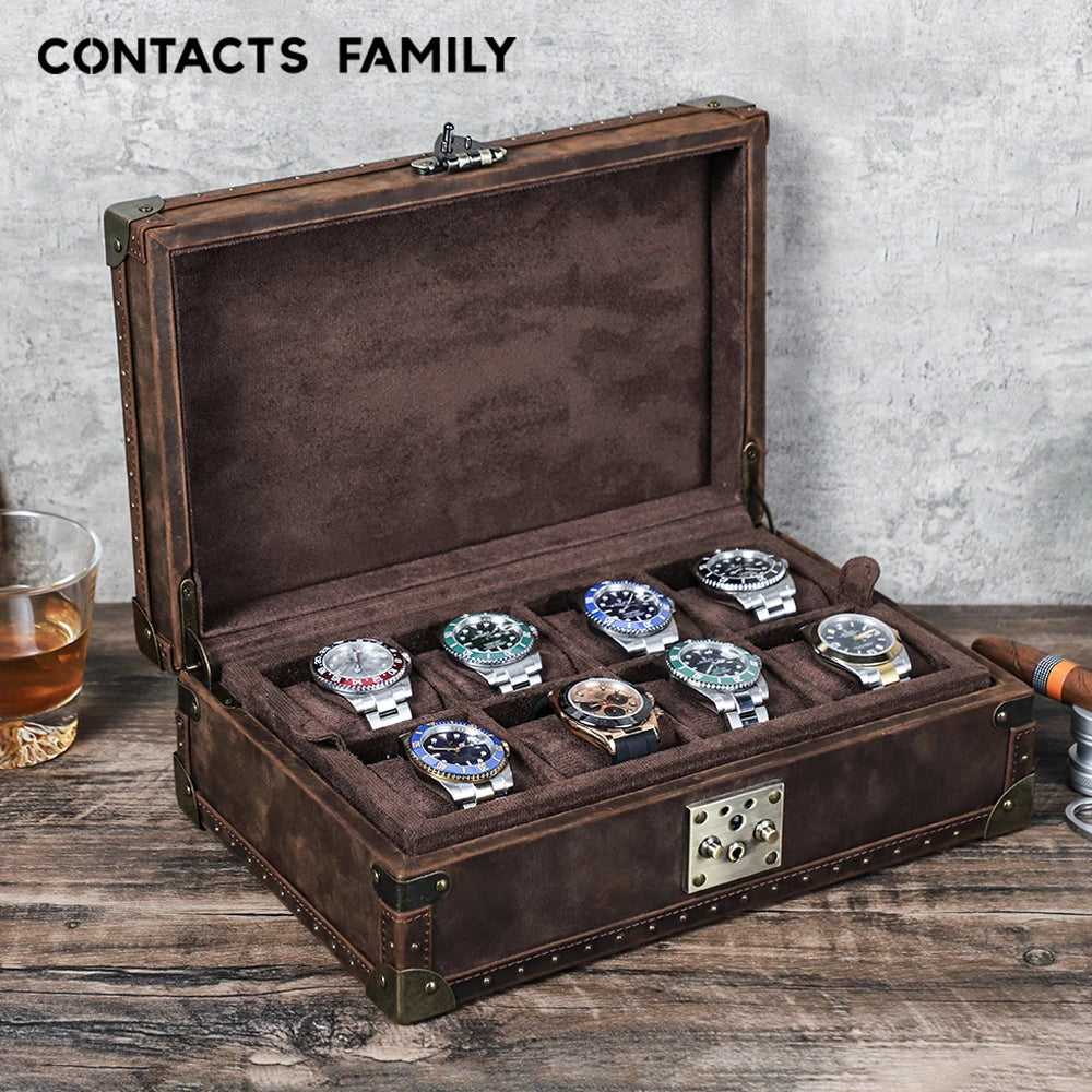 Perugia Crazy Horse - Watch Trunk