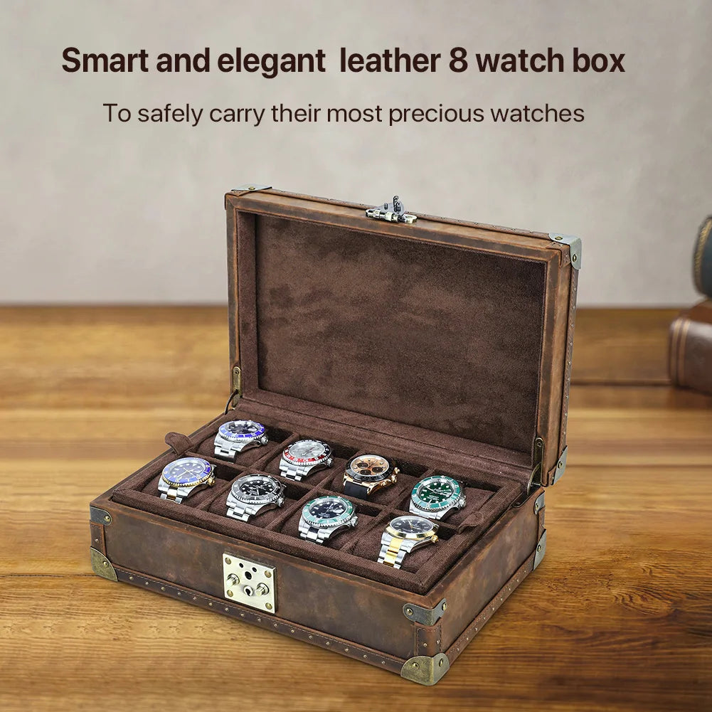 Perugia Crazy Horse - Watch Trunk
