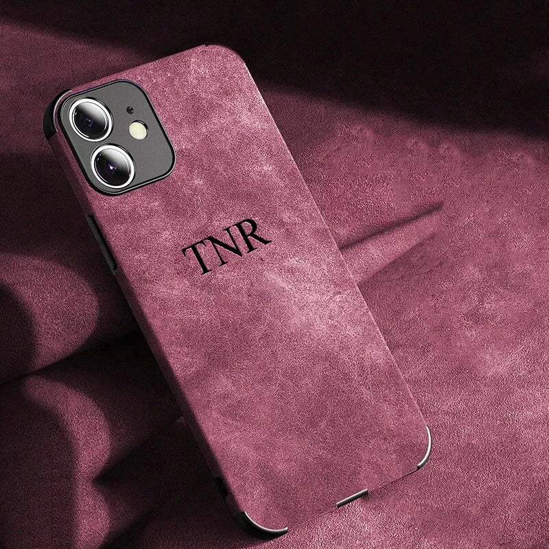 Roma Suede Touch – Signature Monogram Case