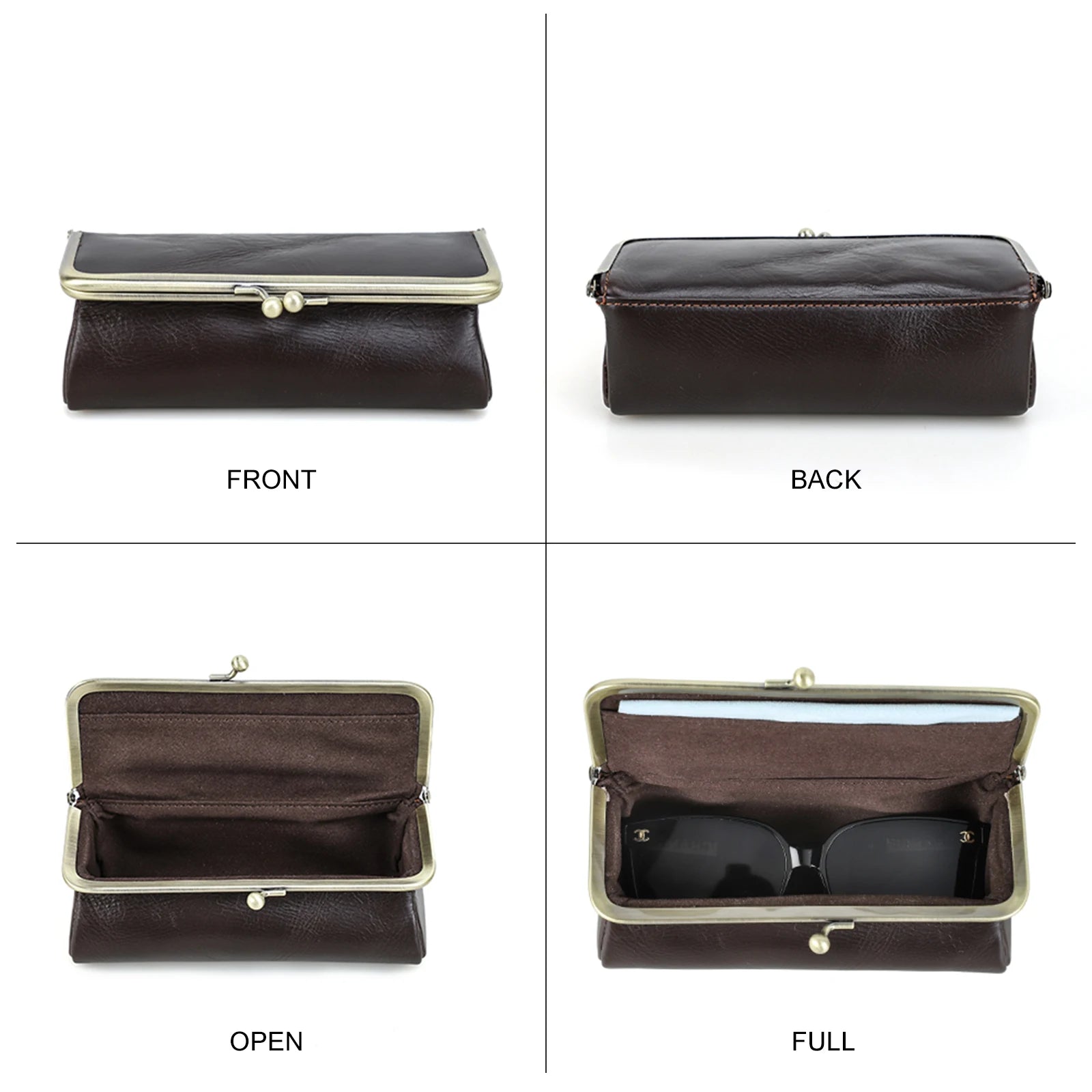 Amalfi Kiss-Lock - Sunglasses Case