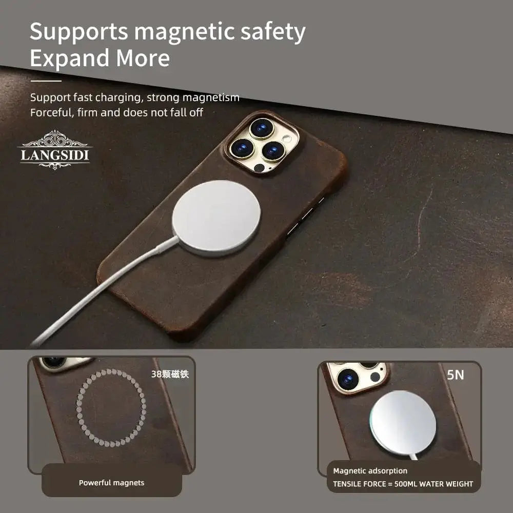 Parma Pull-Up - Leather Case - Capini Firenze